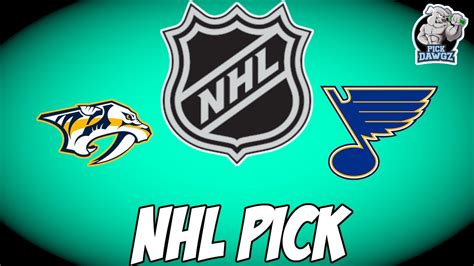 Nashville Predators Vs St Louis Blues 4 1 23 Nhl Free Pick Free Nhl