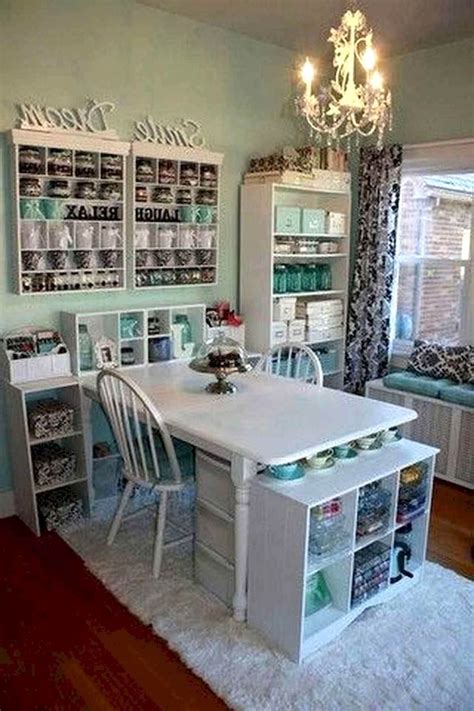 30+ Fun & Amazing Craft Rooms Design Ideas | Craft room ideas on a ...
