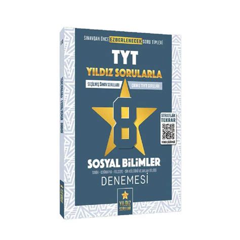 TYT Sosyal Bilimler 8 Deneme Video Çözümlü Bkmkitap