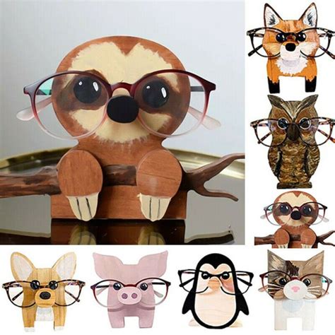 Animal Eyeglasses Holder Stand Display Glasses Retainers Case Rack