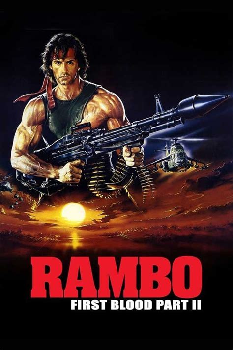 Rambo First Blood 11x17 Movie Poster 1982 First Blood Warrior