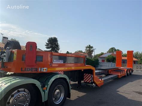 New Low Loader Semi Trailer LIDER 2022 YEAR NEW LOWBED TRAILER FOR SALE