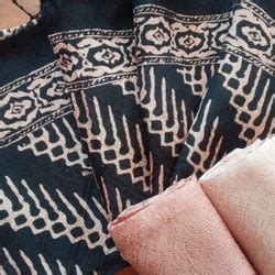 Jual Kain Paris Batik Kota Solo Motif Sogan Parang Alus Kab