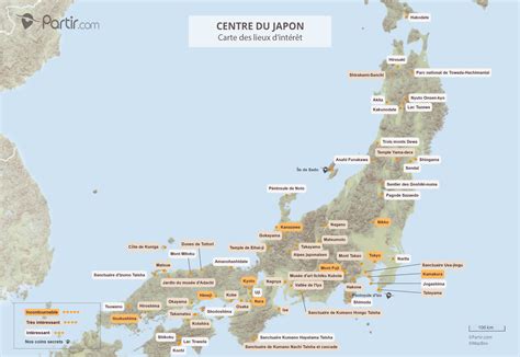 Cartes Touristiques Et Plans Japon Régions Points Dintérêts Et