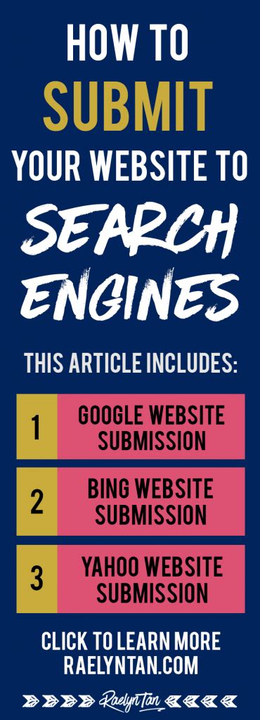 How To Submit Your Website To Search Engines