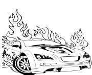 Coloriage Team Hot Wheels Moto Fly Jump Jecolorie