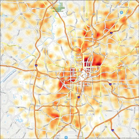 Atlanta Crime Map - GIS Geography