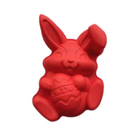 Generico Molde Silicona Conejo Pascua Grande Chocolate 3d