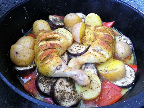 H Hnchenschenkel Auf Gem Se Outdoor Kochen L Beck