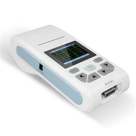 Portable Ecg A Ecg Ekg Hand Held Portable Electrocardiogram Digital