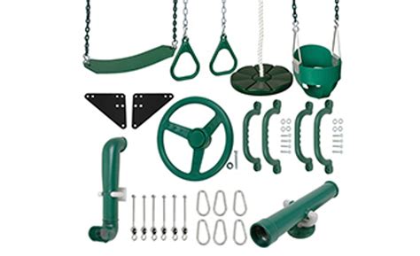 Swing Set Stuff Inc | Full Bucket Swings, Accessories & Climbing Rocks