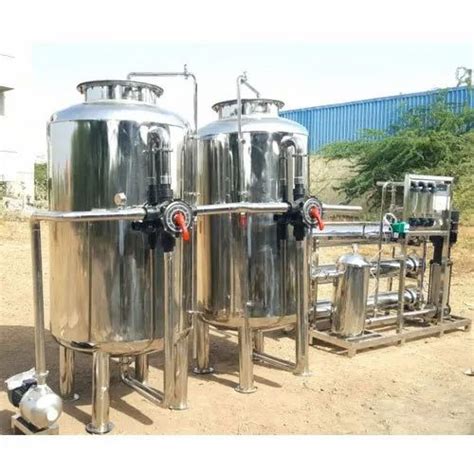 Ss Mineral Water Plant RO Capacity 1500 Lph At Rs 360000 In