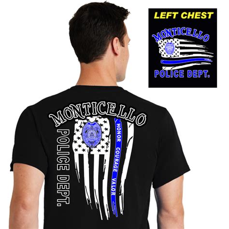 Police Dept Tshirt Design Police Duty Shirts Dove Designs