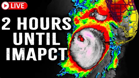 Major Hurricane Coverage Milton Producing Huge Tornado Outbreak With