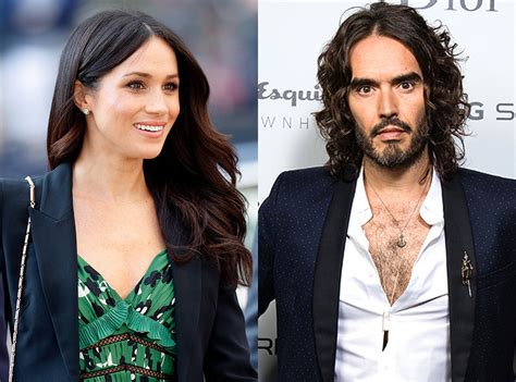 Russell Brand Brags About Kissing Meghan Markle In Get Him To The Greek E Online Uk