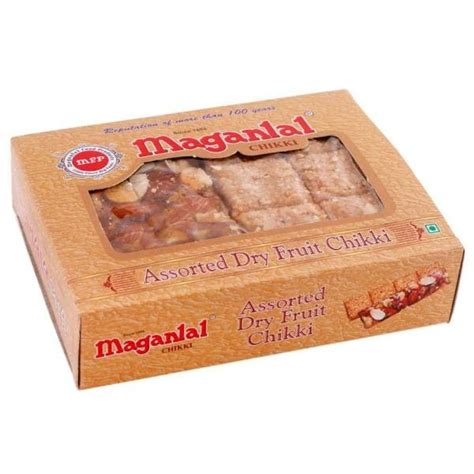 Maganlal Assorted Dry Fruit Chikki G Jiomart