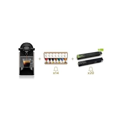 Nespresso Krups Yy4127fd Pixie Titane 34 Capsules Krups Mr Scandinave