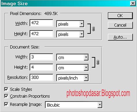 Cara Mengubah Ukuran Foto Atau Gambar Di Photoshop Resize Riset