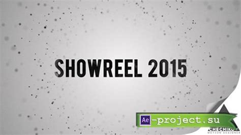 Videohive Showreel Broadcast Package Project For After Effects