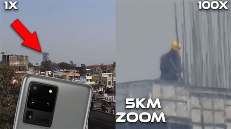 Samsung Galaxy S20 Ultra 100x Zoom Is Crazy 100x Live Zoom Test Youtube