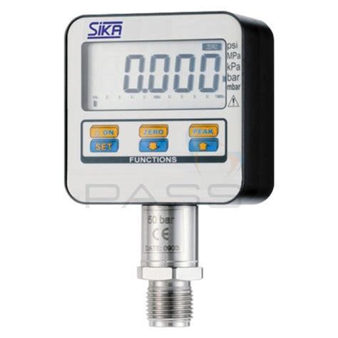 Sika Type P Digital Pressure Gauge W Accuracy Selection