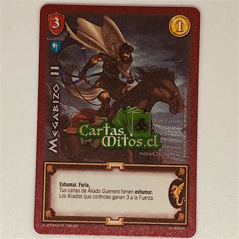 52 240 Megabizo II Mitos Y Leyendas Invasión Cartas Mitos