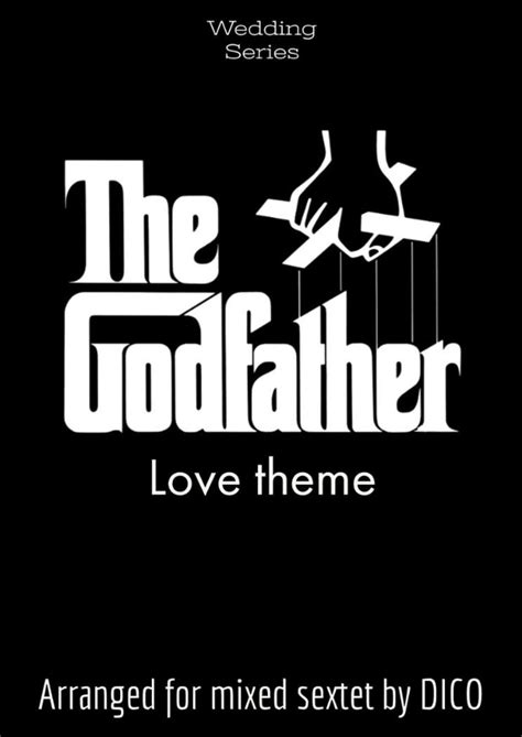 The Godfather Main Theme Arr Dico Sheet Music Nino Rota Performance Ensemble