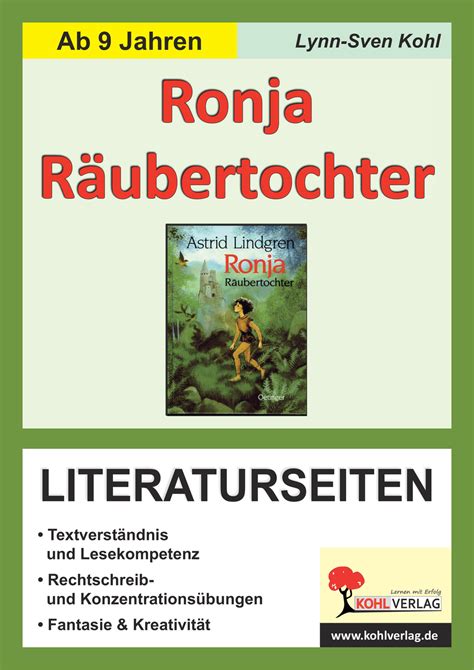 Ronja Räubertochter Literaturseiten Lynn Playbill