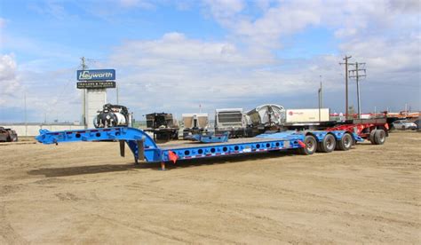 New And Used New And Used Lowbed Trailers For Sale Hayworth Equipment