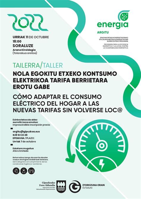 El De Octubre Soraluze Acoger Un Taller Pr Ctico Para Aprender C Mo