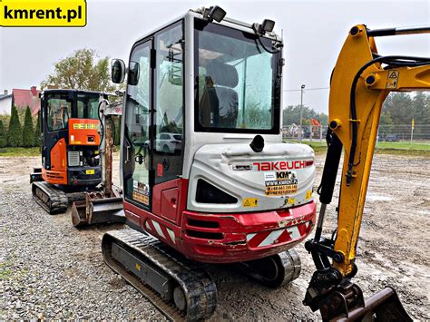 Takeuchi Tb Mini Koparka Kubota U Jcb Cat