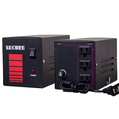 SECURE AVR 500W 3 SOCKETS 220V 50A AUTOMATIC VOLTAGE REGULATOR Shopee