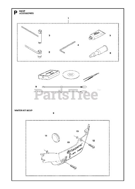 Husqvarna Xp Husqvarna Chainsaw Accessories Parts