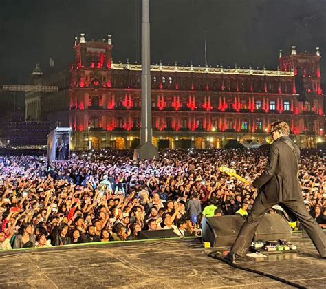 Interpol emocionó a 160 mil personas en el Zócalo 88 9 Noticias