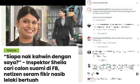 Inspektor Sheila Bakal Dilamar Iqbal Zulkefli Suka Wanita Yang Garang