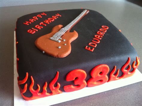 Guitar Birthday Cake Torte Per Tutti