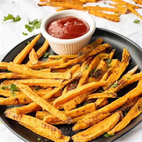 Healthy Sweet Potato Fries (Gluten Free) - Pinch of Wellness