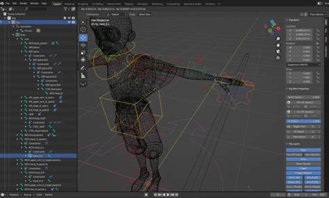 Learning To Rig In Blender Yanman