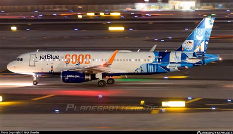 N809JB JetBlue Airbus A320 232 WL Photo By Nick Sheeder ID 1645261