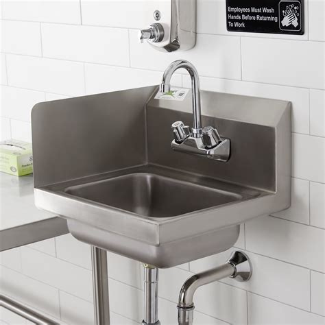 Lavabo Comercial Tarja Fregadero Acero Inox Izquierdo Mercado Libre