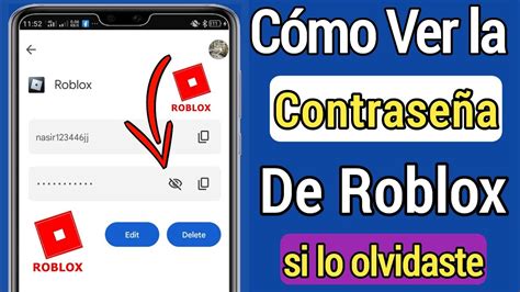 Cómo Ver Tu Contraseña De Roblox Si Lo Olvidaste 2022 Cómo Ver La