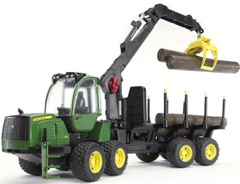 Bruder Porteur Forestier John Deere E Ech Chelle