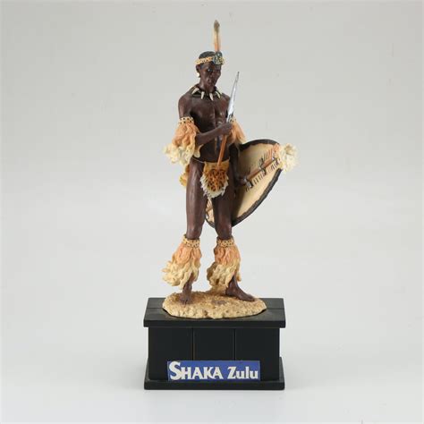 Miniature Statue of Shaka Zulu | EBTH