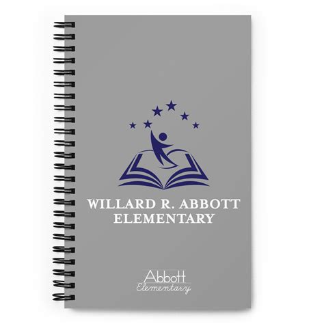 Abbott Elementary Logo Spiral Notebook