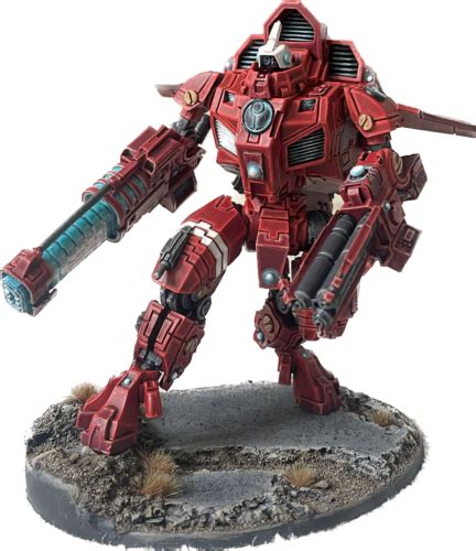 Gw Forge World Warhammer K Tau Xv Y Vahra Battlesuit Painted Ebay