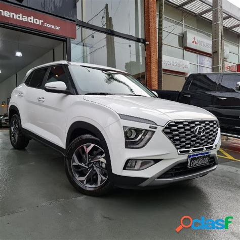 Hyundai Creta Platinum 10 Tb 12v Flex Aut Branco 2022 10 Flex Em
