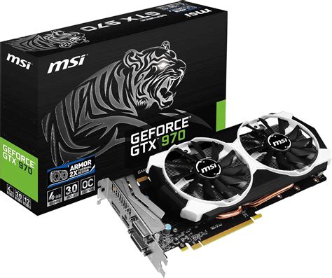 Msi Geforce Gtx 970 Tarjeta Gráfica Geforce Gtx 970 Atx Hdmi Dl