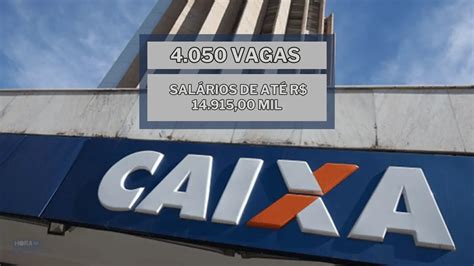 Inscrições Concurso Caixa 2024 Informações Sobre Edital Com 4 050 Vagas E Salários De Até R 14