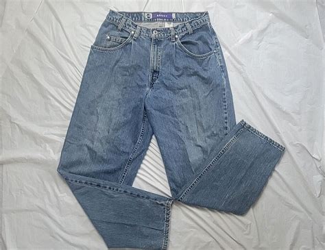 Vintage Levis Mens Silvertab Jeans Baggy Fit Gem