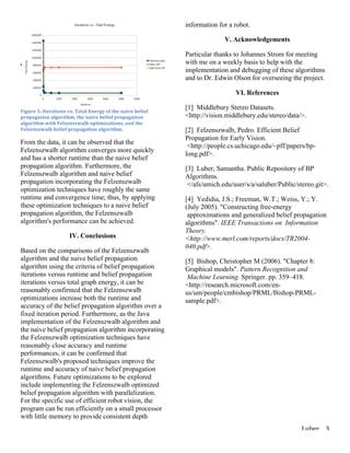 Efficient Belief Propagation In Depth Finding Pdf